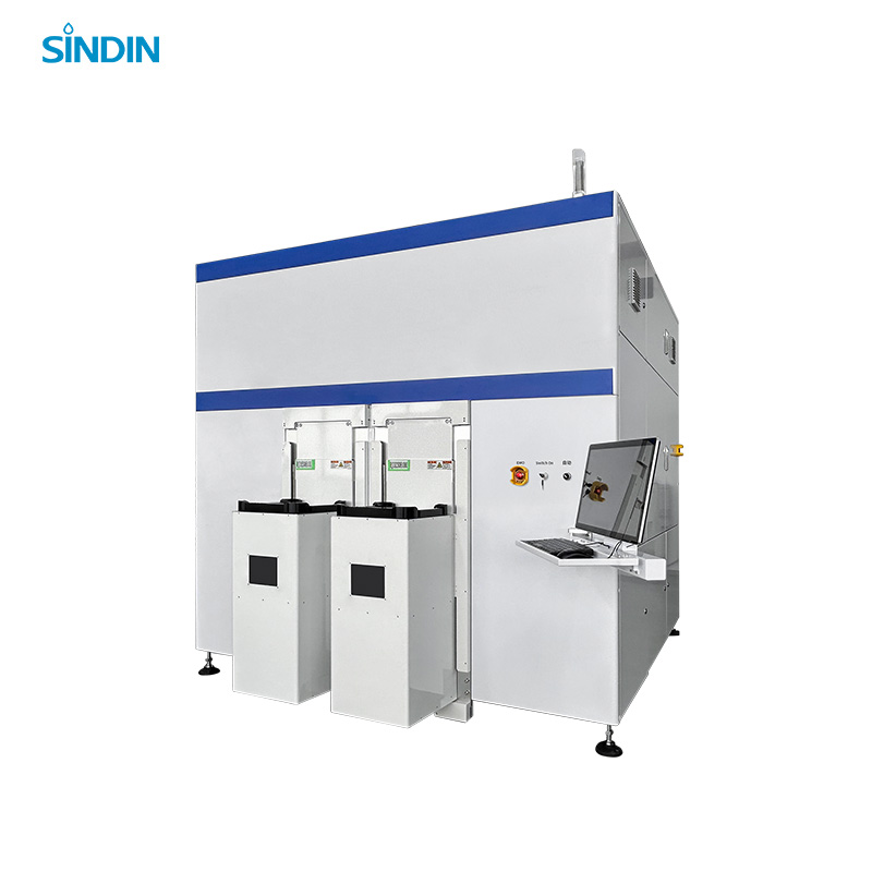Fully automatic dual cavity semiconductor fast annealing furnace