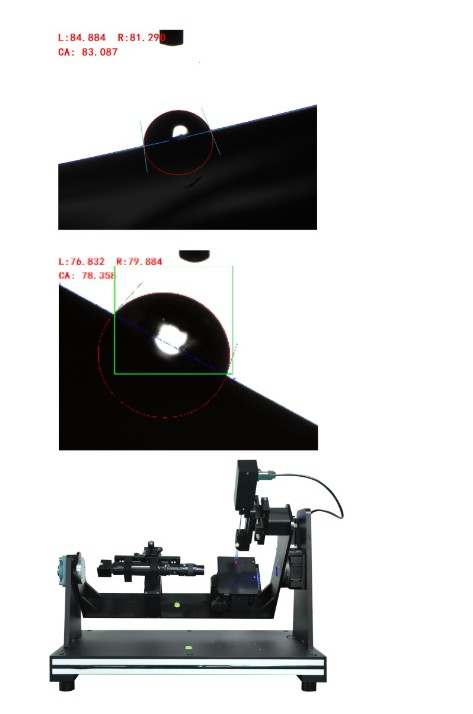 接触角测量仪用于自清洁产品表面的表征-晟鼎精密 