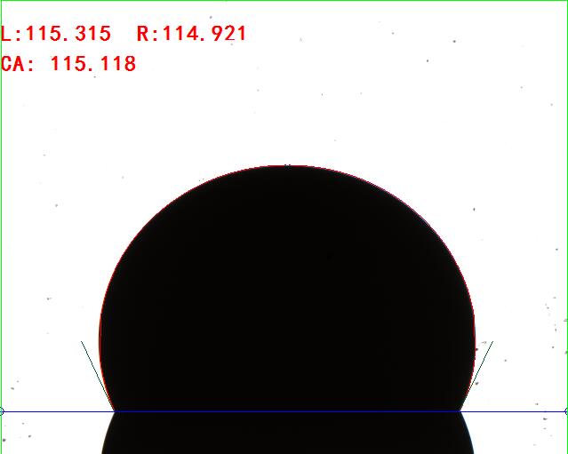 L-Y法测量接触角